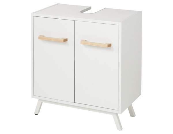 Meuble sous-lavabo"Ladoga" - Blanc - L. 60 cm - Cooke and Lewis - Brico Dépôt