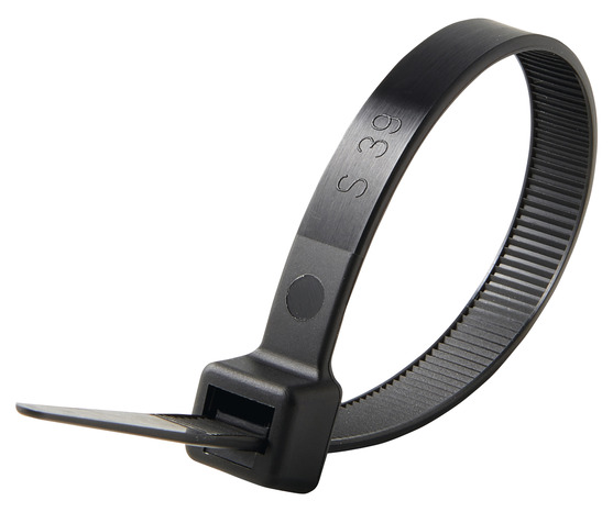 Lot de 100 colliers de fixation noir 9 x 200 mm - Brico Dépôt