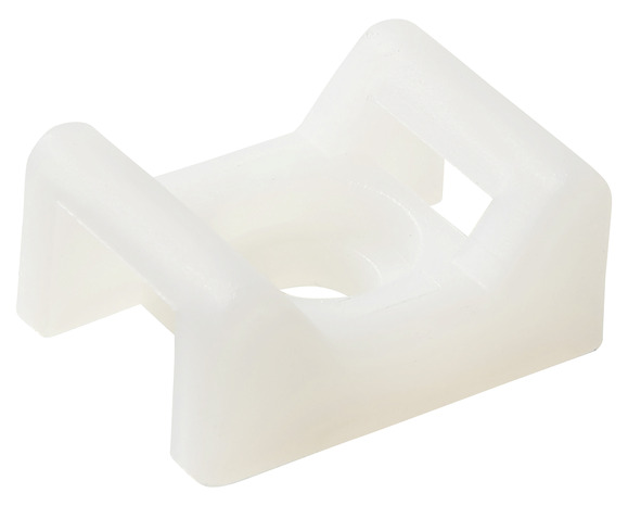 Lot de 25 embases à visser blanc - Ø 9 mm - Diall - Brico Dépôt