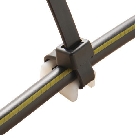 Lot de 25 embases à visser blanc - Ø 9 mm - Diall - Brico Dépôt