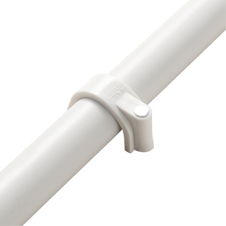 Lot de 50 attaches câble Ø 16/20 mm blanc - Brico Dépôt