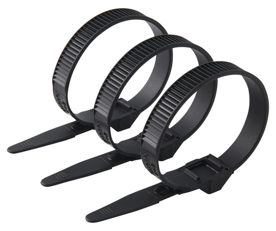 Lot de 100 colliers de fixation noir 9 x 185 mm - Schneider Electric - Brico Dépôt