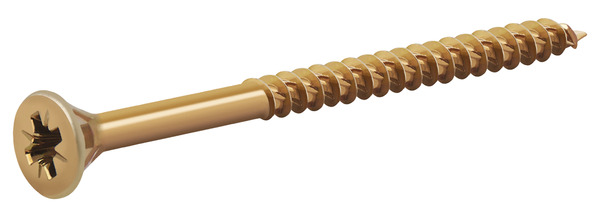 Vis agglo plates PZ 6 x 80 mm 100 pcs - Turbodrive - Brico Dépôt