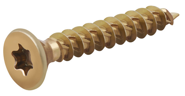 Vis agglo plates 6 x 40 mm 100 pièces - Turbodrive - Brico Dépôt