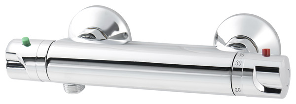 Mitigeur douche thermostatique "Mulga" - GoodHome - Brico Dépôt