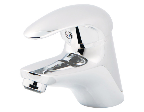 Mitigeur lavabo "Blyth" Ø. 35 mm x H. 13,1 cm - GoodHome - Brico Dépôt