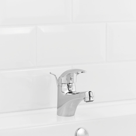 Mitigeur lavabo "Eidar" Ø. 35 mm x H. 12,2 cm - Brico Dépôt