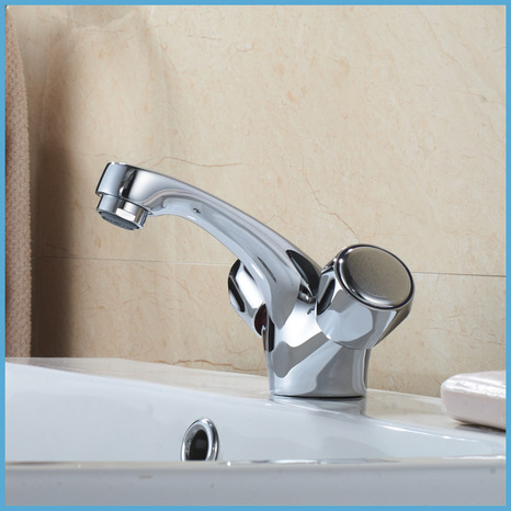 Mélangeur lavabo "Calp" - H. 11,3 cm - GoodHome - Brico Dépôt