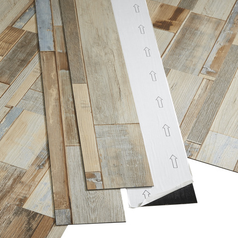 Lame PVC adhésive "Pop Rock" Multilames - L. 91,4 x l. 15,2 cm - GoodHome - Brico Dépôt