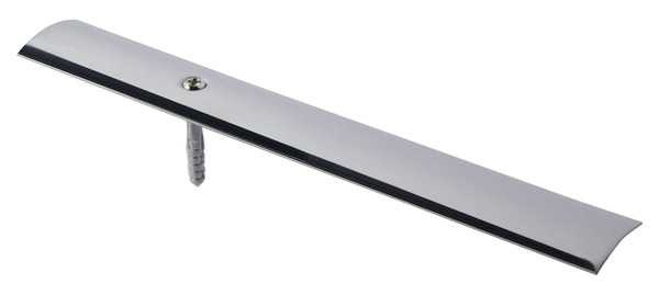 Barre de seuil en inox chromé - L. 83 x l. 3 cm - GoodHome - Brico Dépôt