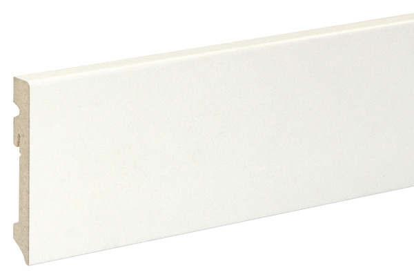 Plinthe moulurée blanche L. 220 cm x l. 100 mm x Ép. 16 mm - GoodHome - Brico Dépôt