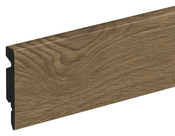 Plinthe PVC imitation pin L. 220 x - H. 6 cm x Ép. 11 mm - GoodHome - Brico Dépôt