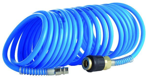 Tuyau pour compresseur, en spirale, L. 5 m Ø 5x8 mm - Prodif - Brico Dépôt