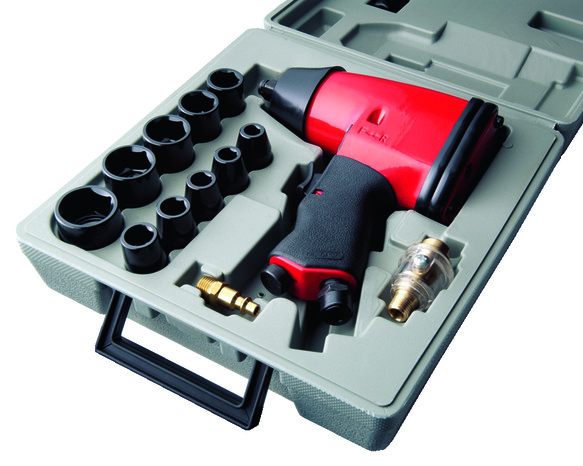 Coffret clé à choc 1/2 pneumatique pour serrage et desserrage - Prodif - Brico Dépôt