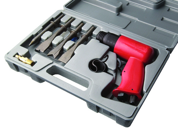 Coffret 1 marteau burineur et 4 burins - Prodif - Brico Dépôt