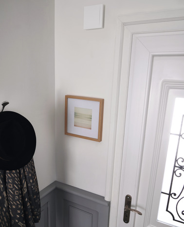 Carillon de porte filaire blanc 230V (transformateur intégré) - Blyss - Brico Dépôt