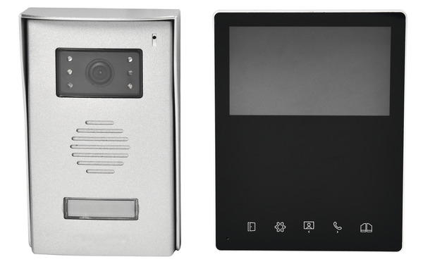 Portier vidéo écran 4,3", 2 fils "Shelon" - Blyss - Brico Dépôt