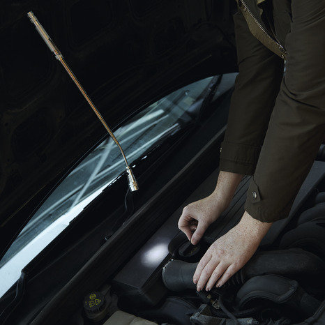 Torche LED télescopique et magnétique 10 lm - Diall - Brico Dépôt