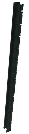 Poteau pour grillage rigide à encoches vert - H. 180 cm - Marque BLOOMA - Brico Dépôt