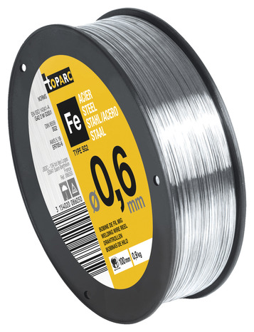 Bobine de fil acier 900g - Diam. 0.6 mm - Brico Dépôt