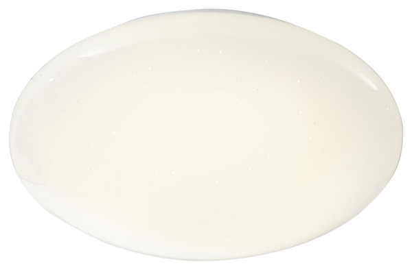 Plafonnier blanc rond LED intégrée "Leto" Ø25 cm - Colours - Brico Dépôt