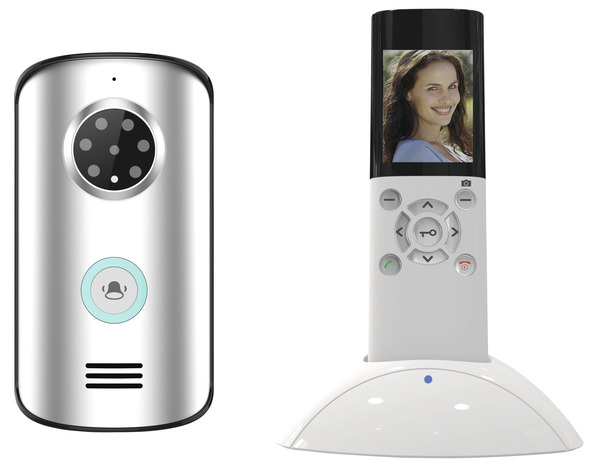 Portier vidéo sans fil avec vision nocturne à infrarouge - Blyss - Brico Dépôt
