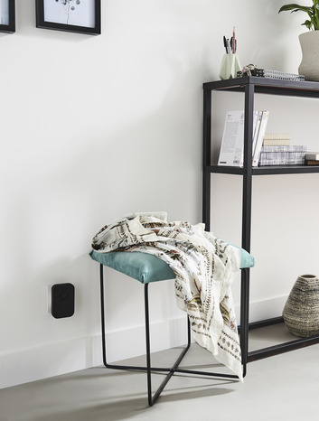 Carillon + Sonnette enfichable noirs "Liam" - Blyss - Brico Dépôt