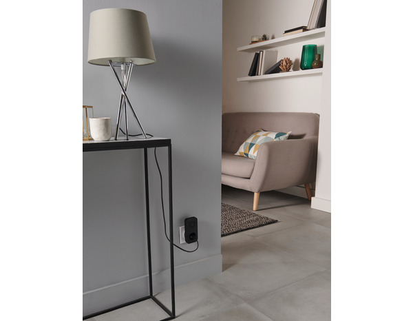 Carillon + Sonnette enfichable avec prise "Liam" - Blyss - Brico Dépôt