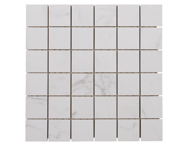 Mosaïque "Elegance Marble" blanc - l. 30 x L. 30 cm - Colours - Brico Dépôt