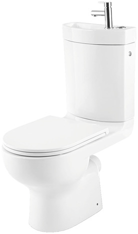 Pack WC & lave main "Cavally" - sans bride - GoodHome - Brico Dépôt
