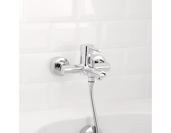 Mitigeur bain/douche "Lazu" - GoodHome - Brico Dépôt