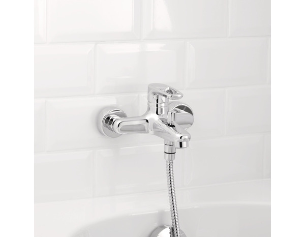 Mitigeur bain/douche "Laugar" - NF - GoodHome - Brico Dépôt