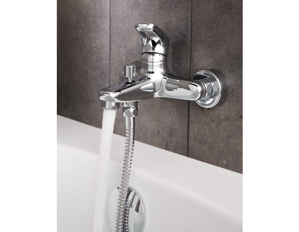 Mitigeur bain/douche "Laugar" - NF - GoodHome - Brico Dépôt
