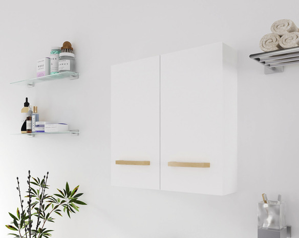 Armoire murale "Ladoga" blanche - L. 60 cm - Cooke and Lewis - Brico Dépôt