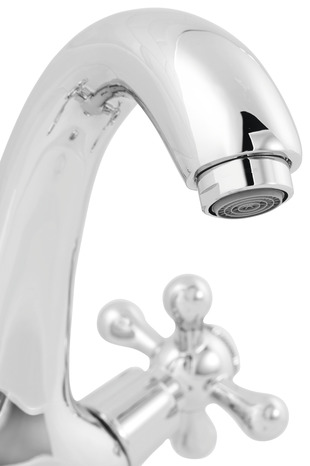 Mélangeur lavabo Etel  Ø. 25 mm x H. 15,9 cm - GoodHome - Brico Dépôt