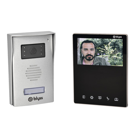 Portier vidéo écran 4,3", 2 fils "Shelon" - Blyss - Brico Dépôt