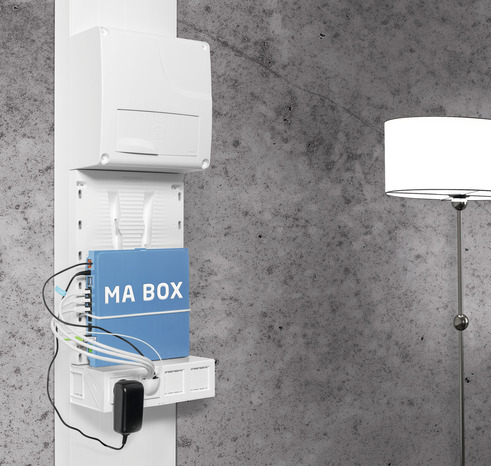 Zone attenante pour coffret de communication - Brico Dépôt