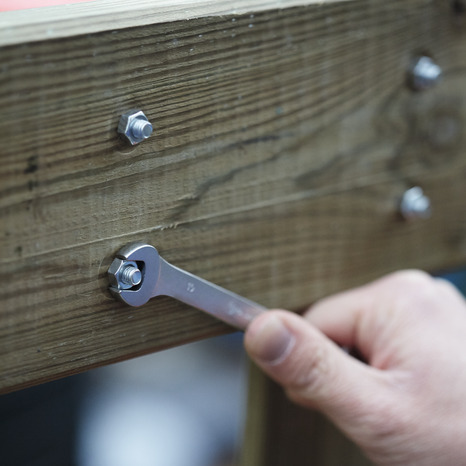 Clé mixte tête désaxée 10 mm Magnusson - MAGNUSSON - Brico Dépôt