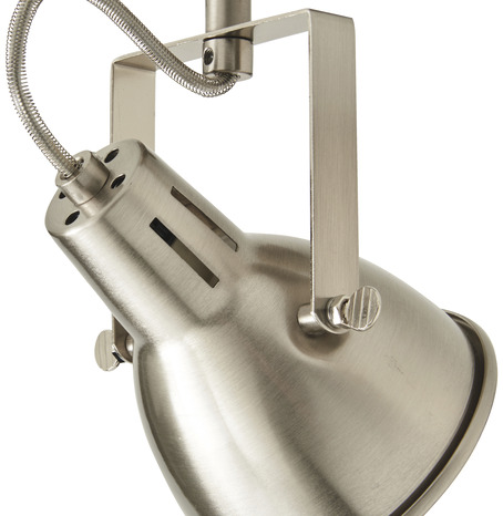 Spot 1 lumière alu brosse gu10 (asterion g111102-1s) - Colours - Brico Dépôt