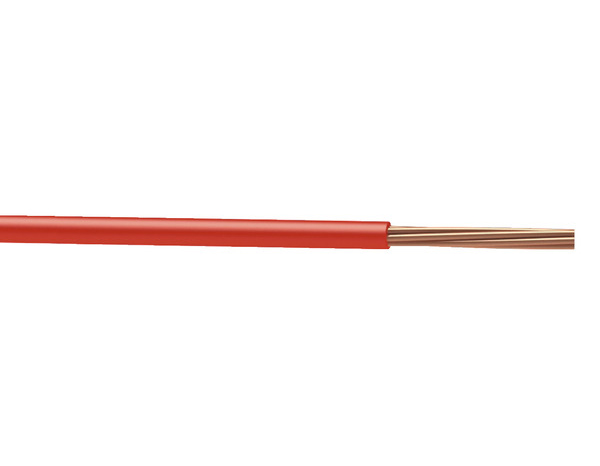 Fil électrique H07VR 6 mm² rouge - 5 m - Nexans - Brico Dépôt