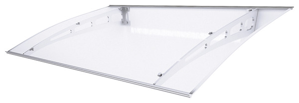 Marquise en polycarbonate - L. 141 cm - GEOM - Brico Dépôt