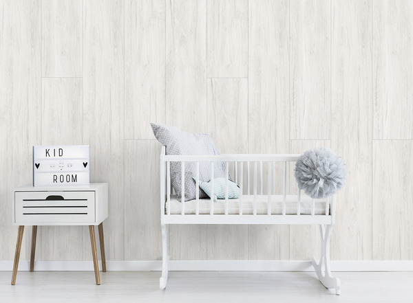 Lambris PVC décor imitation bois gris L. 2,60 m x l. 37,5 cm x Ép. 8 mm - Dumaplast - Brico Dépôt