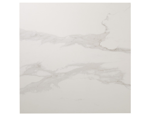Carrelage de sol intérieur "Ultimate marble" blanc - l. 59,5 x L. 59,5 cm - GoodHome - Brico Dépôt