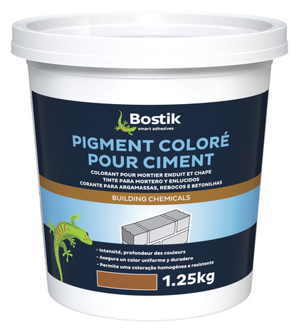 Colorant marron pour ciment  - 1.25 kg - Bostik - Brico Dépôt