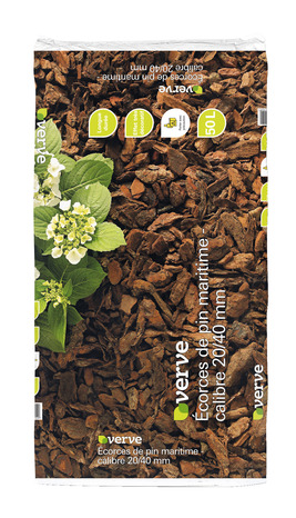 Écorces de pin maritime - Sac de 50 L - Brico Dépôt