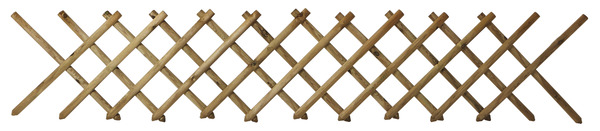 Palissade bois autoclave classe 3 "Ibar" L. 2,50 m. x H. 80 cm. Ép. 50 mm - Marque BLOOMA - Brico Dépôt