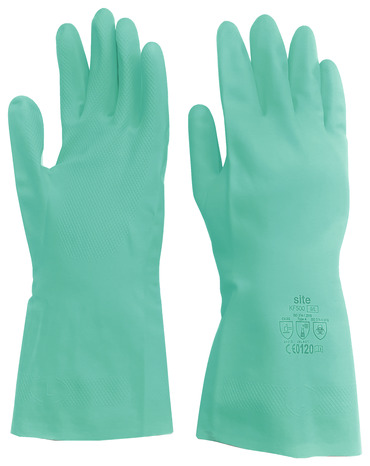 Gants nitrile protection chimique - Brico Dépôt