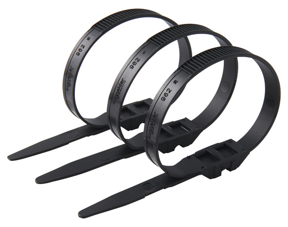 Lot de 100 colliers de fixation noir 9 x 273 mm - Schneider Electric - Brico Dépôt