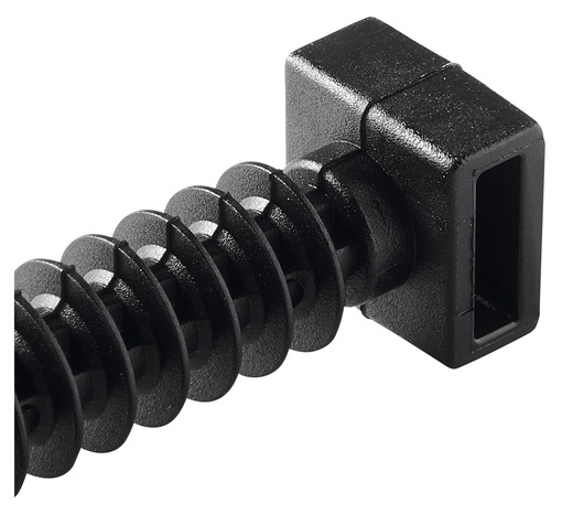 Lot de 100 embases à cheville noir - Ø 9 mm - Brico Dépôt