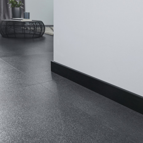 Plinthe PVC imitation ardoise L. 220 x - H. 6 cm x Ép. 11 mm - GoodHome - Brico Dépôt